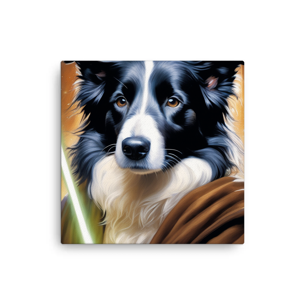 PugMug Custom Border Collie Canvas