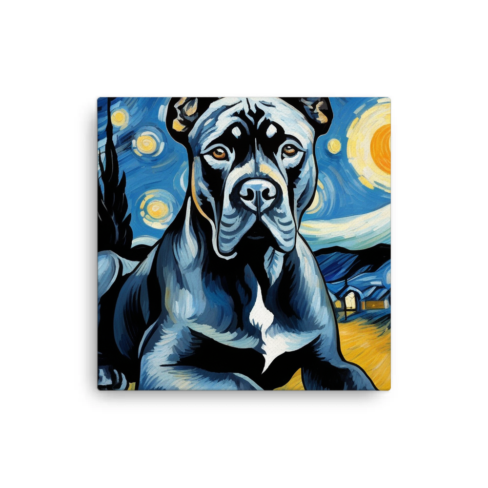 PugMug Custom Cane Corso Canvas