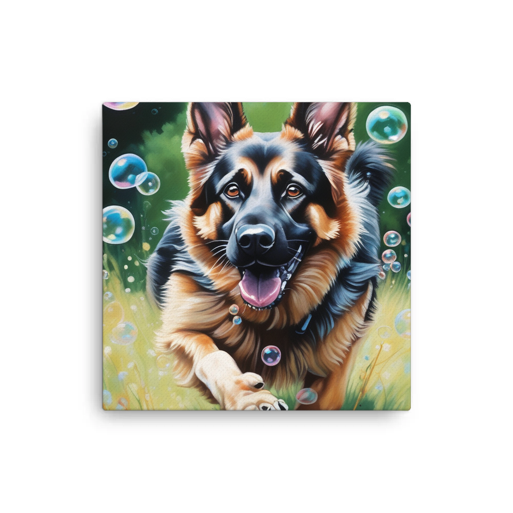 PugMug Custom German Shepherd Dog Canvas
