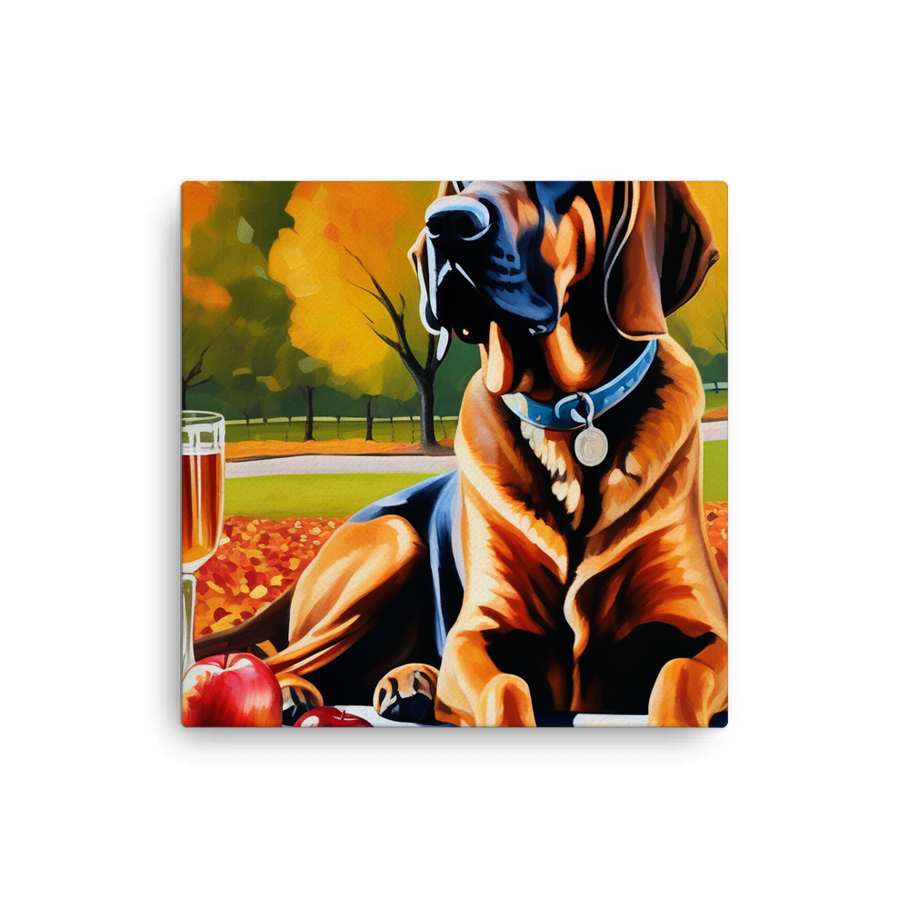PugMug Custom Bloodhound Canvas