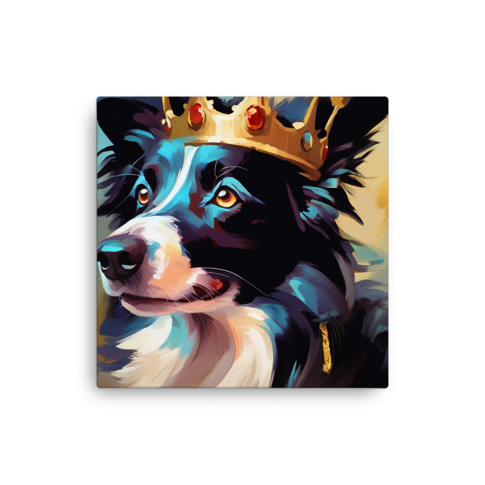 PugMug Custom Border Collie Canvas