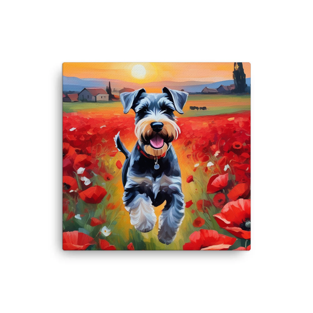 PugMug Custom Miniature Schnauzer Canvas
