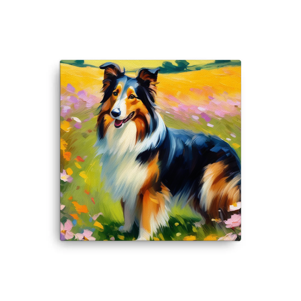 PugMug Custom Collie Canvas