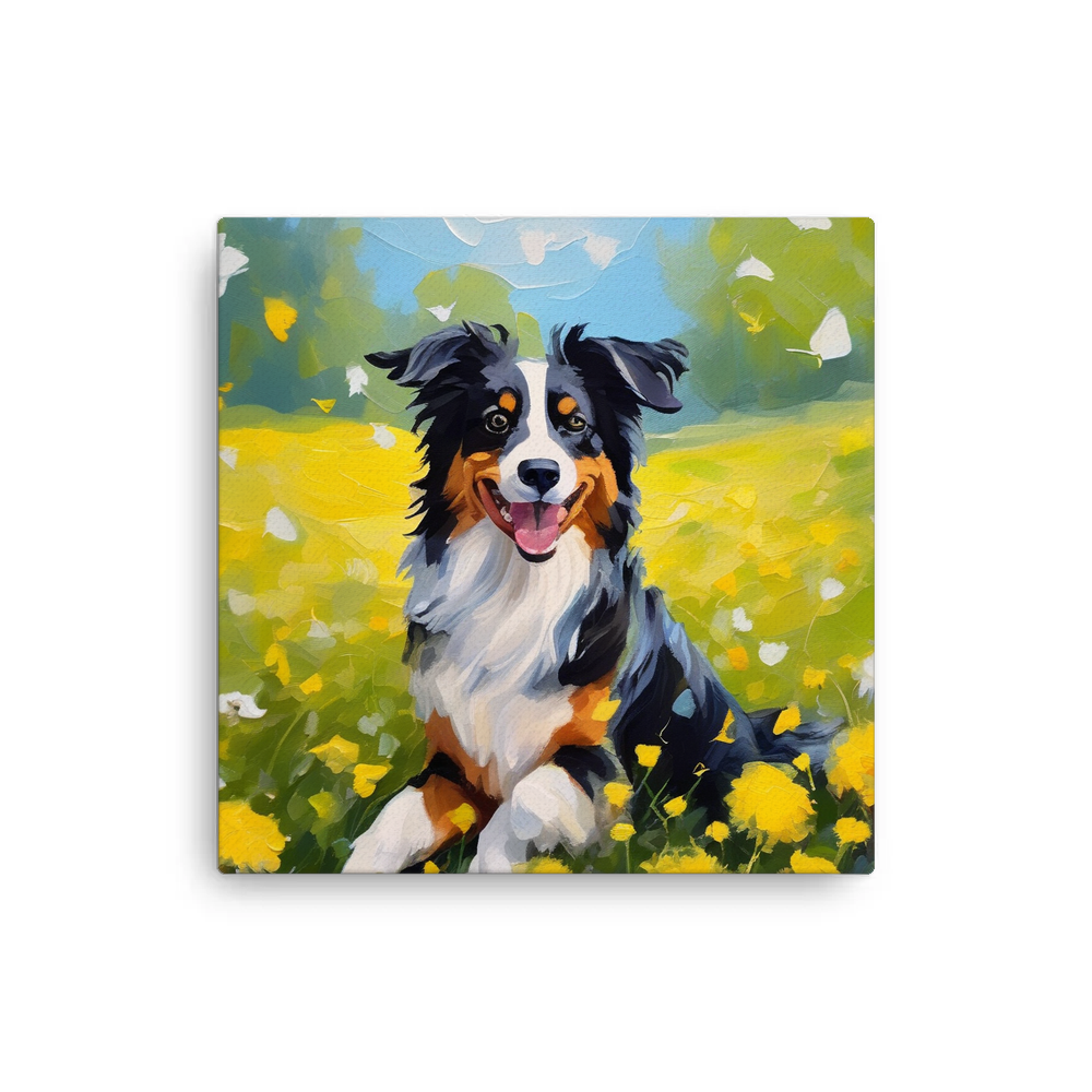 PugMug Custom Miniature American Shepherd Canvas