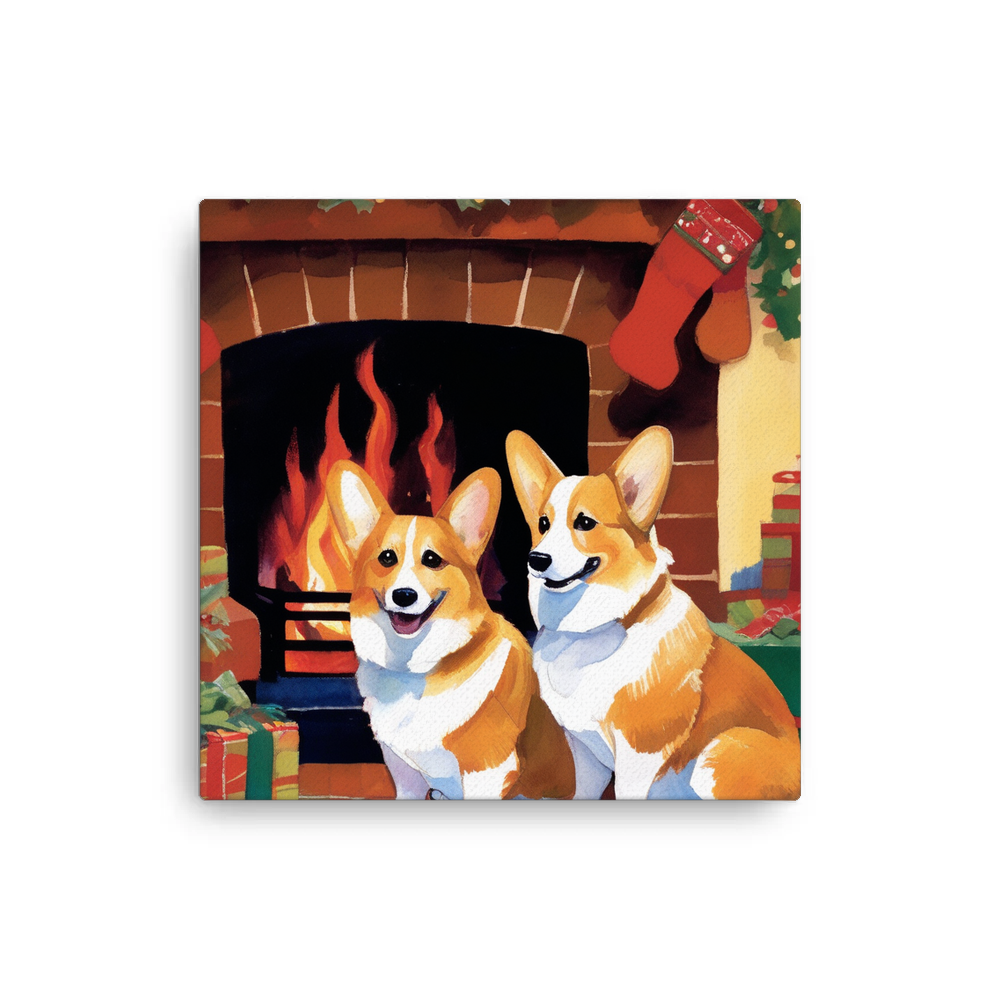 PugMug Custom Pembroke Welsh Corgi Canvas