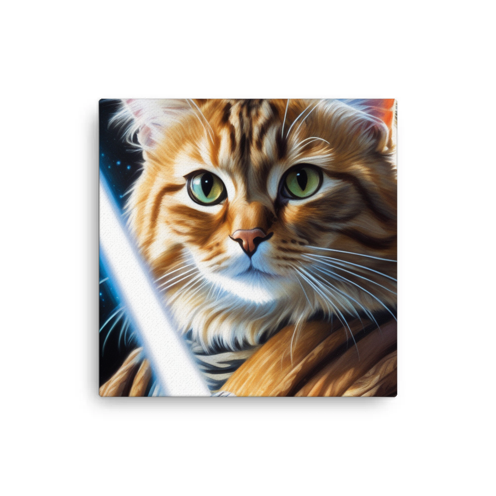 PugMug Custom Tabby Exotic Cat Canvas