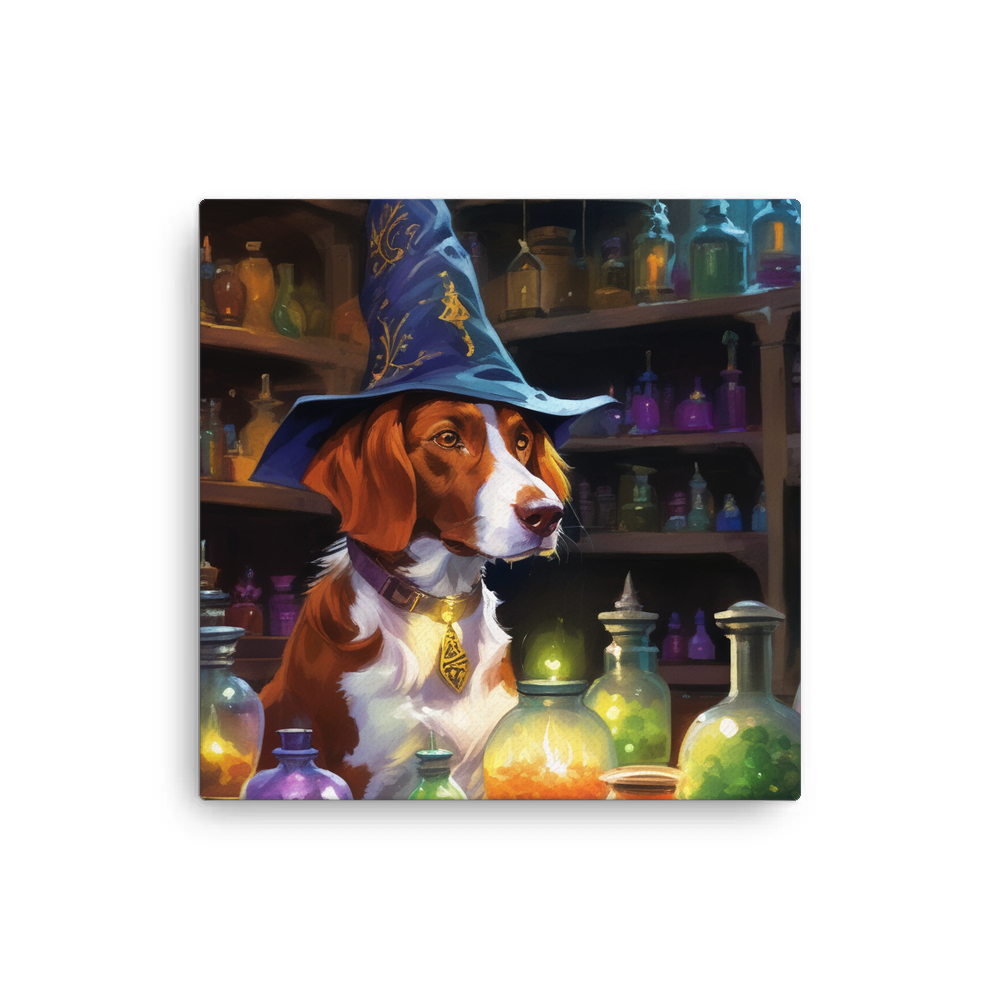 PugMug Custom Brittany Dog Canvas