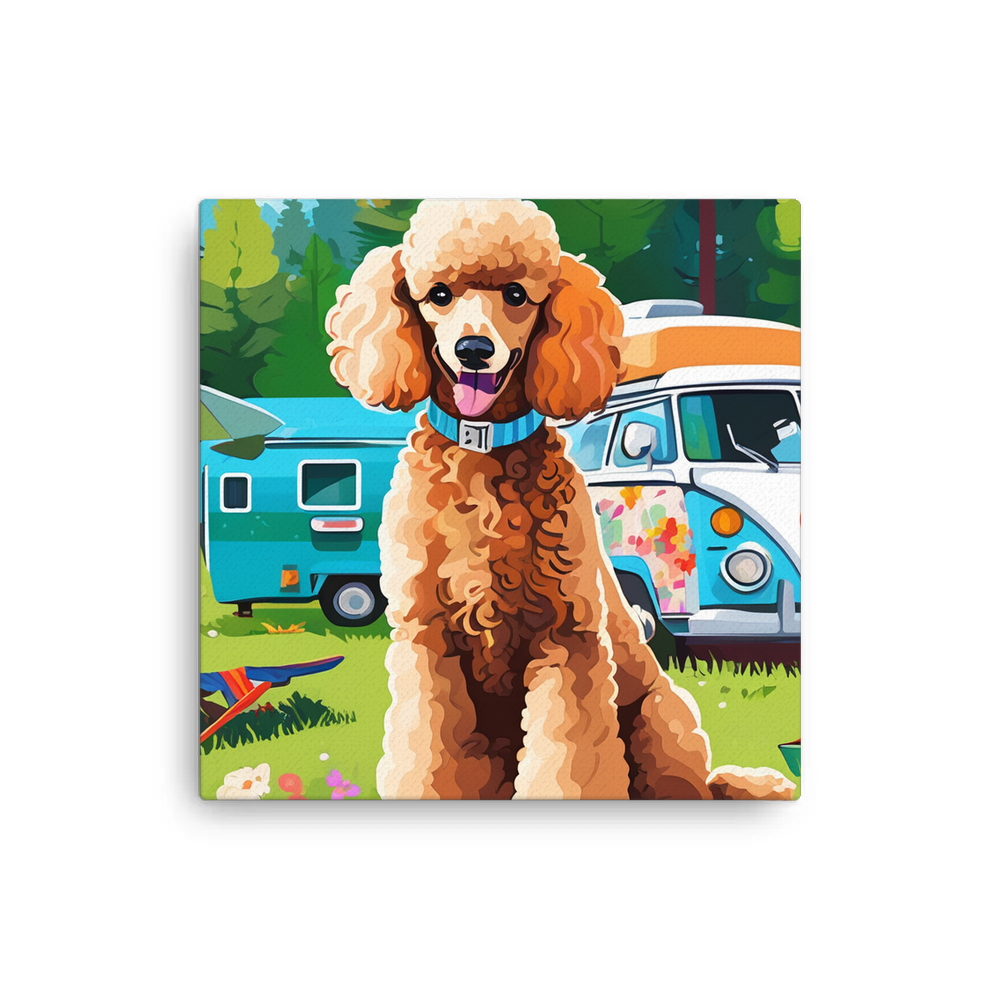 PugMug Custom Tan Poodle Canvas