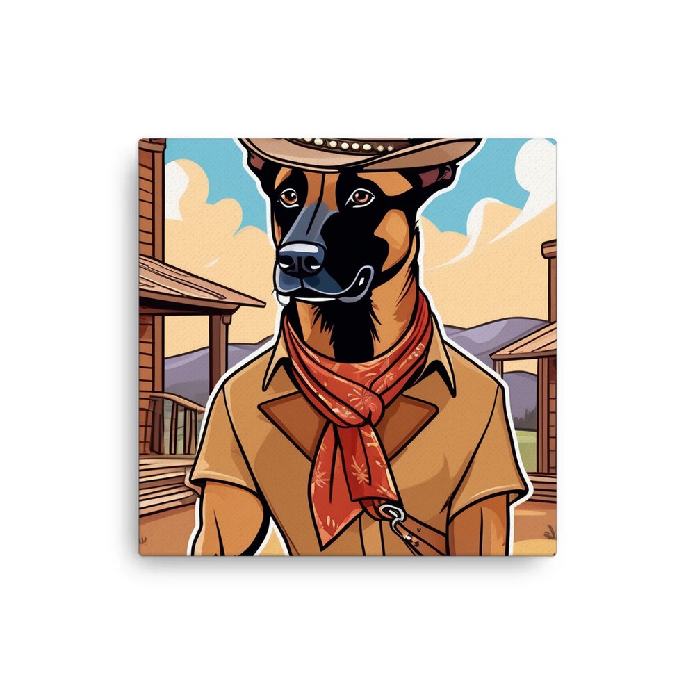 PugMug Custom Belgian Malinois Canvas