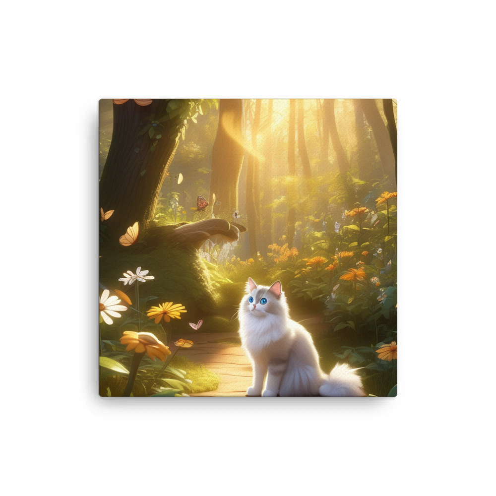 PugMug Custom Tabby Ragdoll Cat Canvas