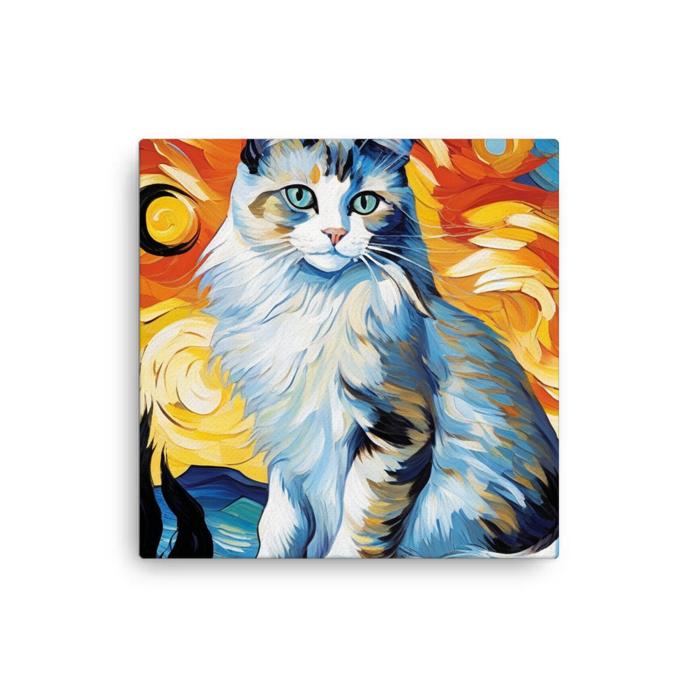 PugMug Custom Tabby Ragdoll Cat Canvas