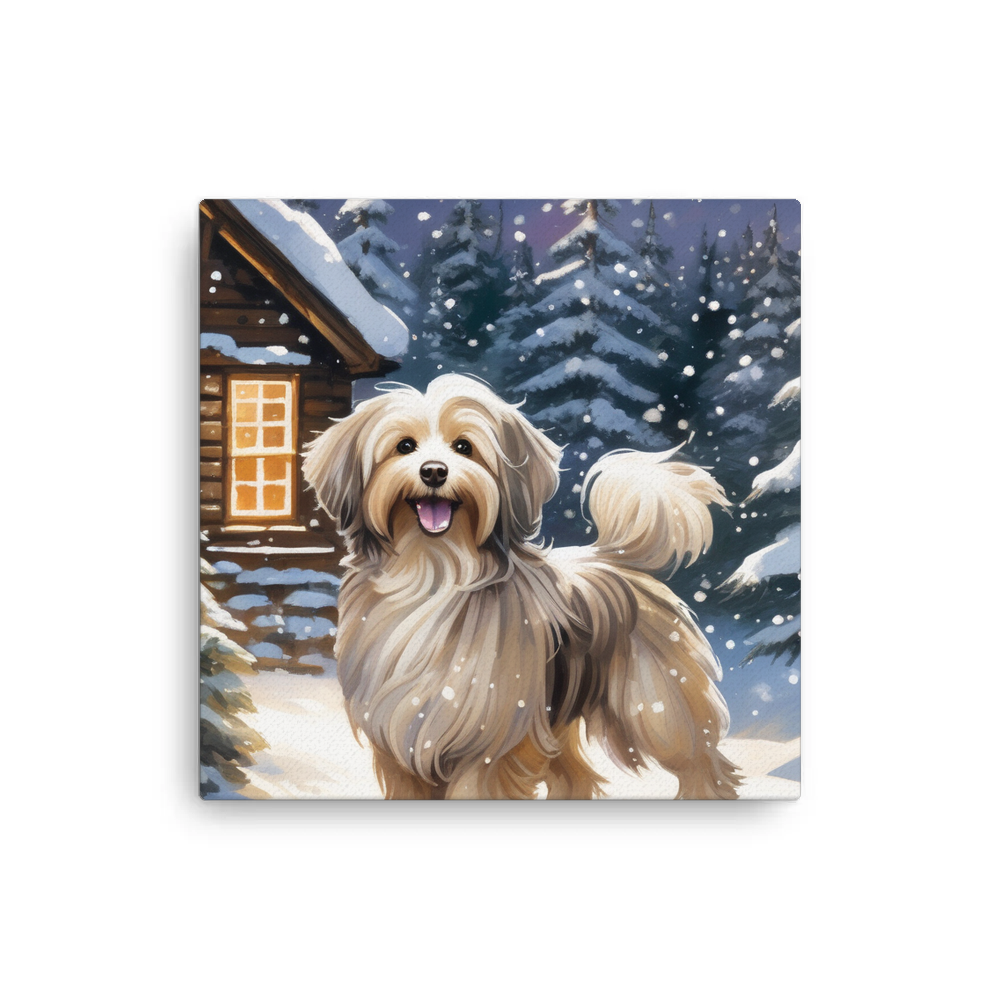 PugMug Custom Tan Havanese Dog Canvas