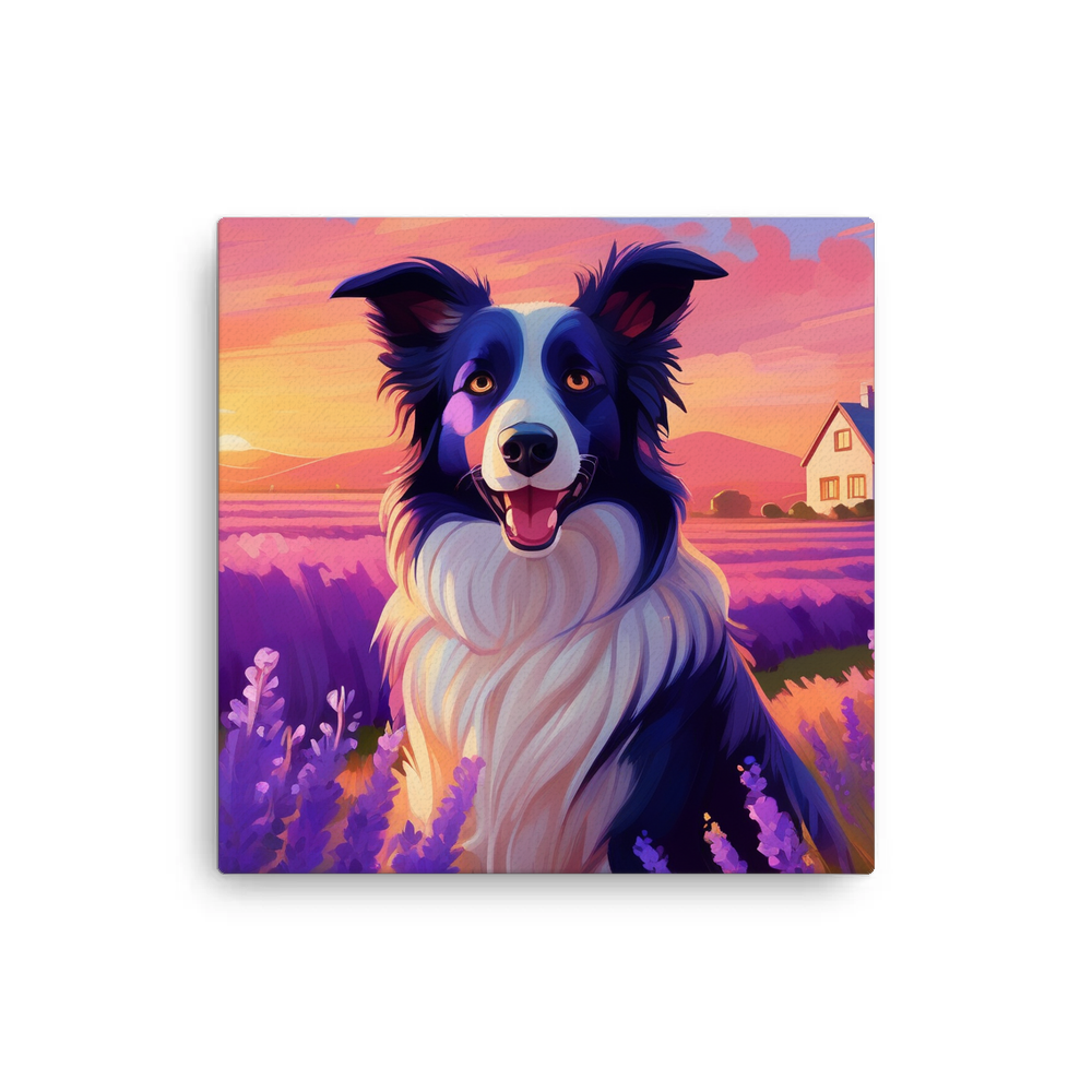 PugMug Custom Border Collie Canvas