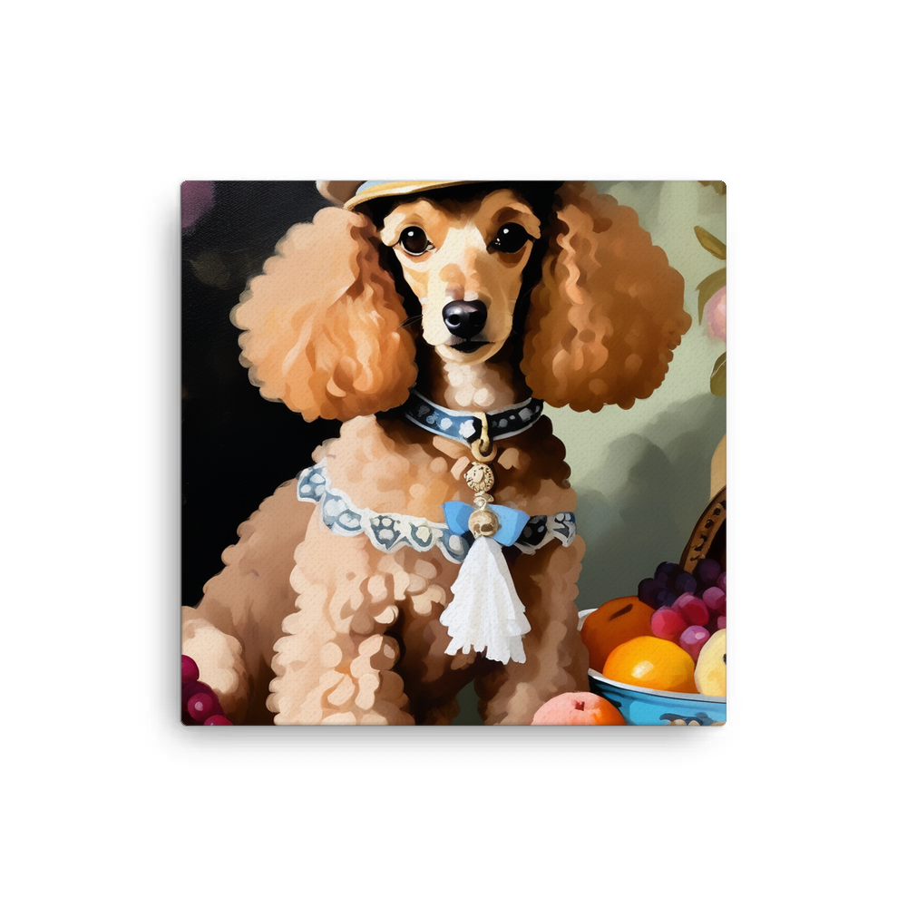 PugMug Custom Tan Poodle Canvas