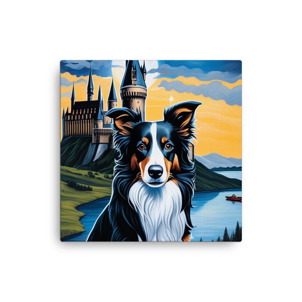 PugMug Custom Border Collie Canvas