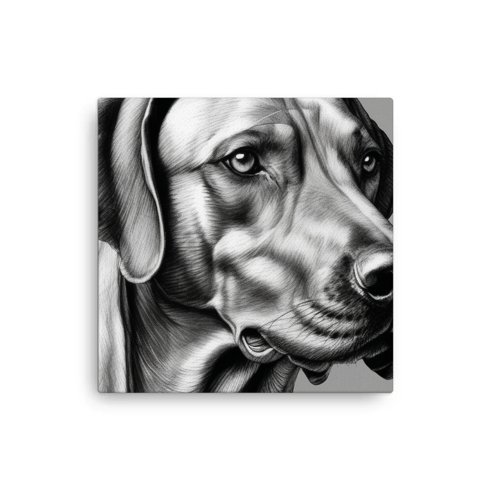 PugMug Custom Rhodesian Ridgeback Canvas