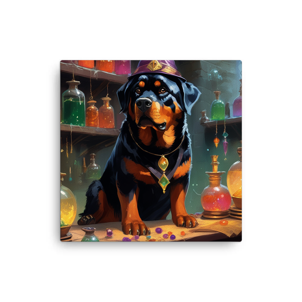 PugMug Custom Rottweiler Canvas