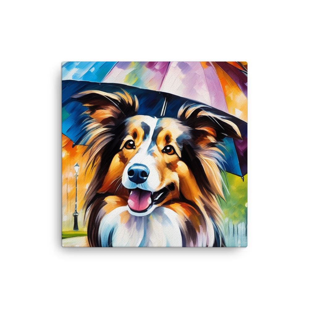 PugMug Custom Collie Canvas