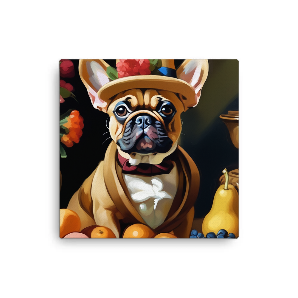 PugMug Custom Tan French Bulldog Canvas