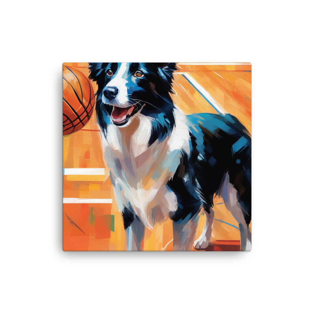 PugMug Custom Border Collie Canvas