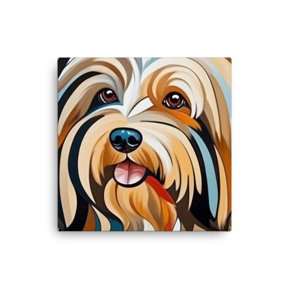 PugMug Custom Tan Havanese Dog Canvas