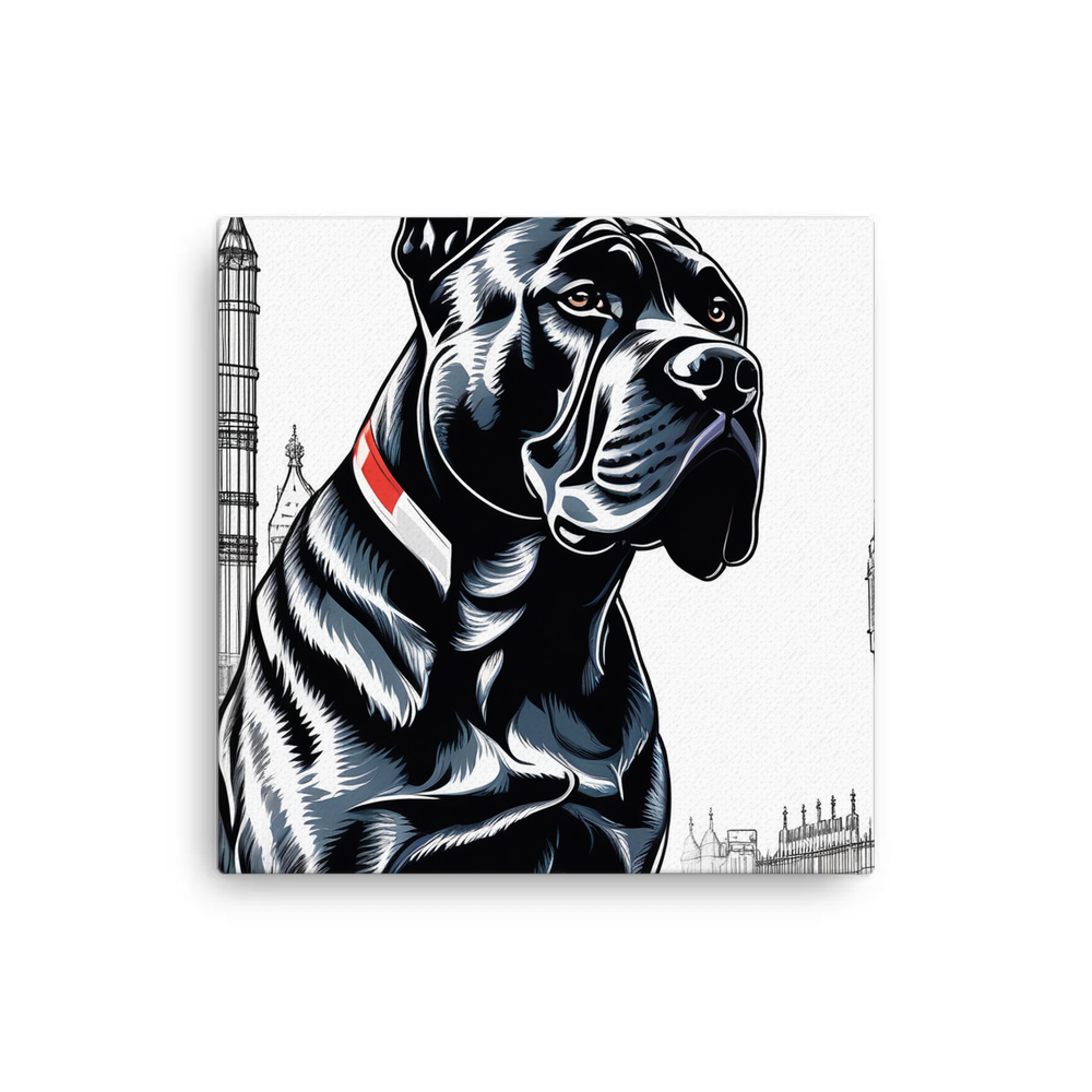 PugMug Custom Cane Corso Canvas