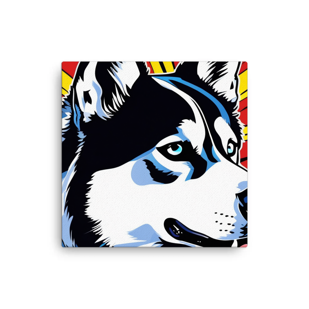 PugMug Custom Siberian Husky Canvas