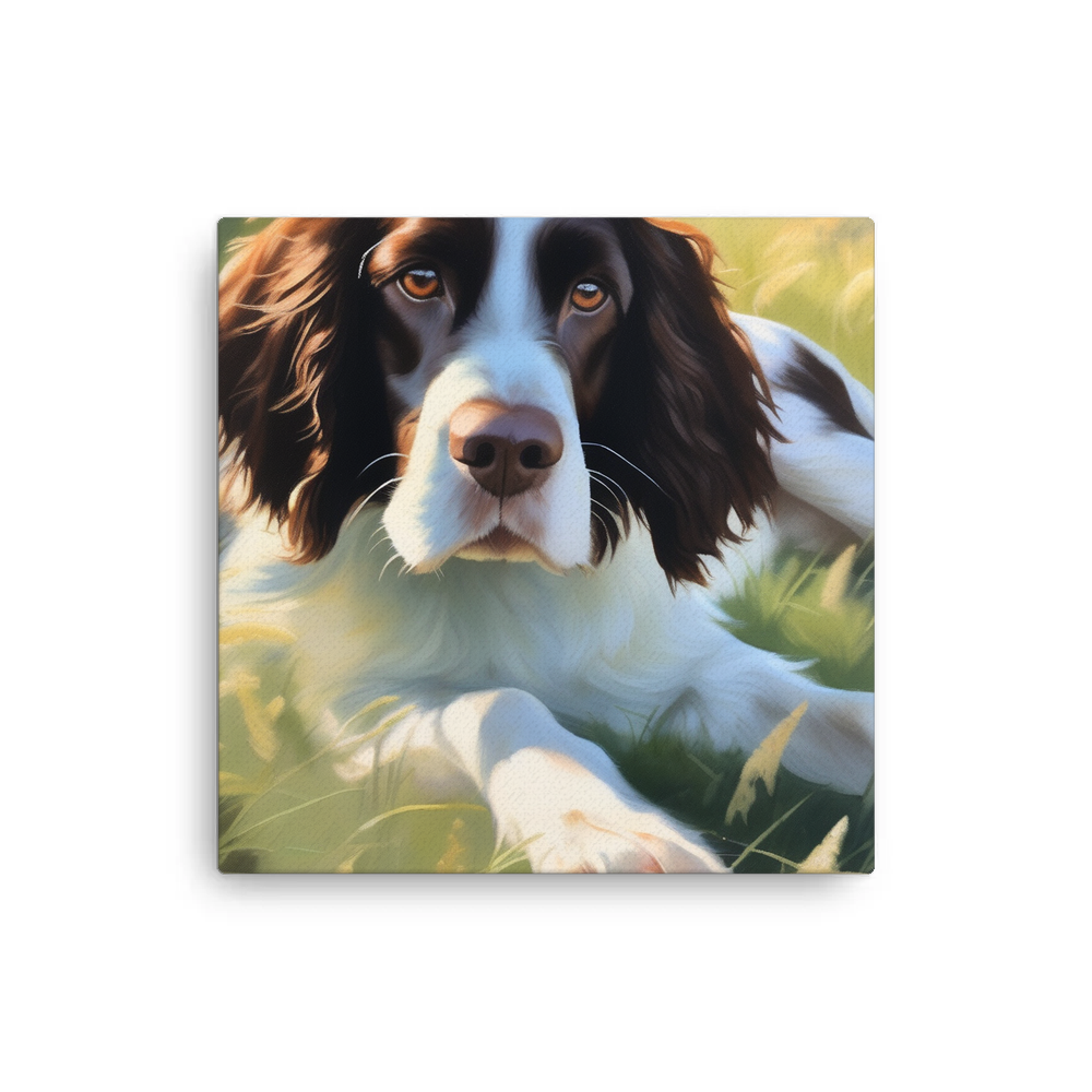 PugMug Custom English Springer Spaniel Canvas