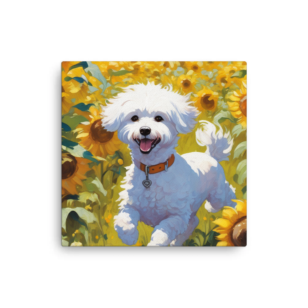 PugMug Custom Bichons Frise Canvas
