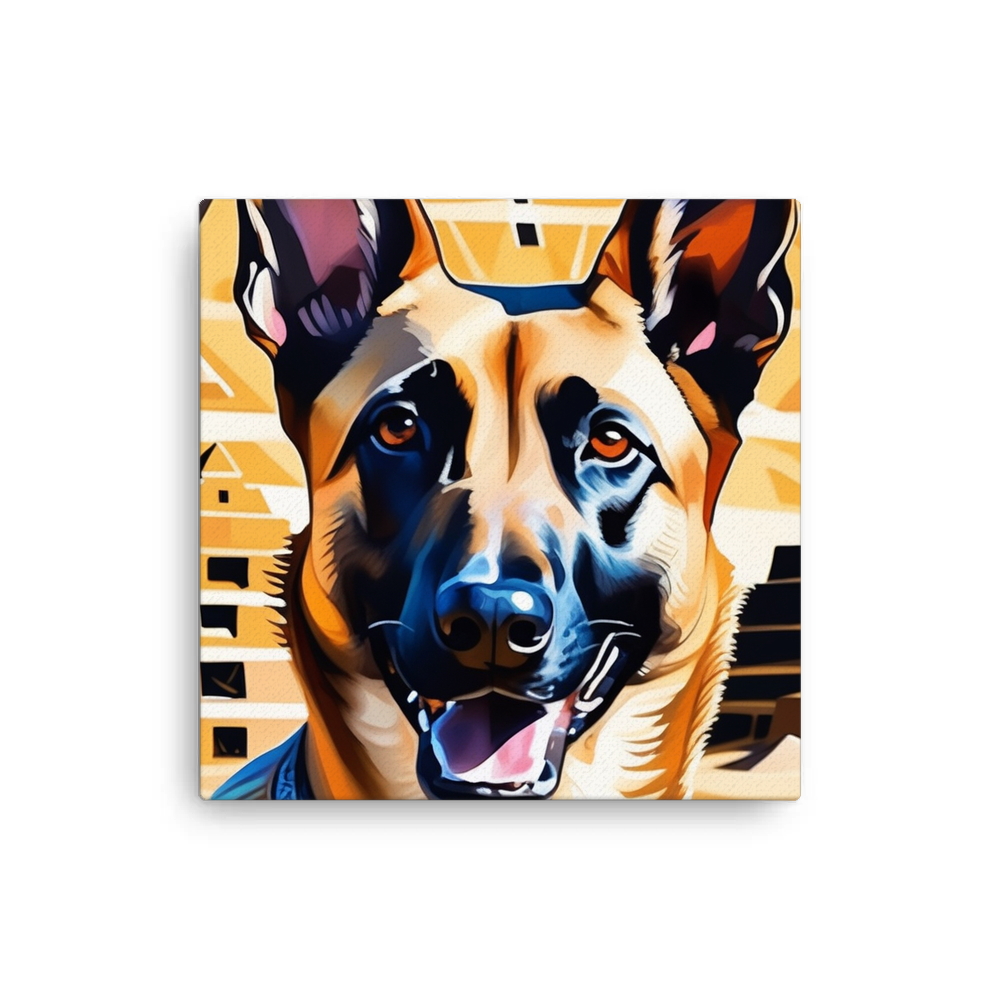 PugMug Custom Belgian Malinois Canvas