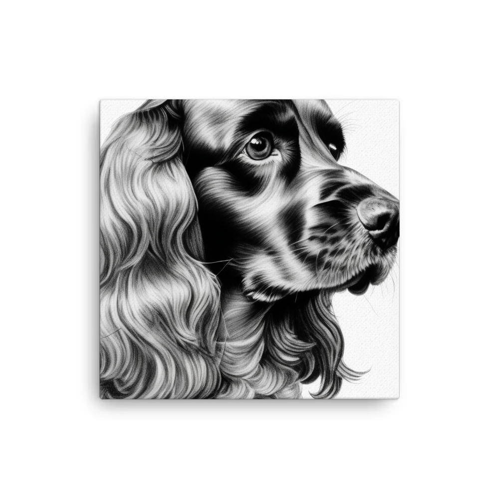 PugMug Custom Cocker Spaniel Canvas