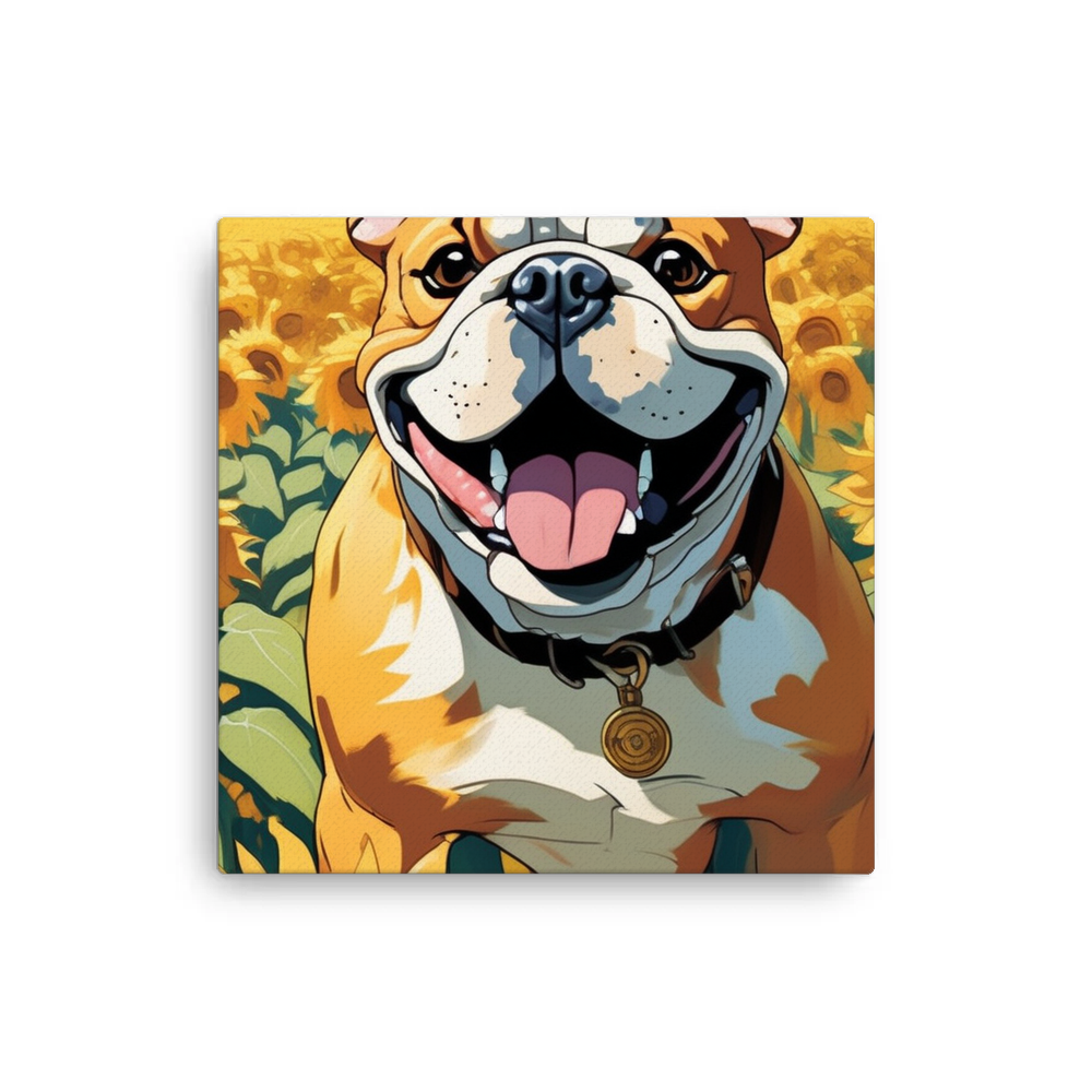 PugMug Custom Bulldog Canvas