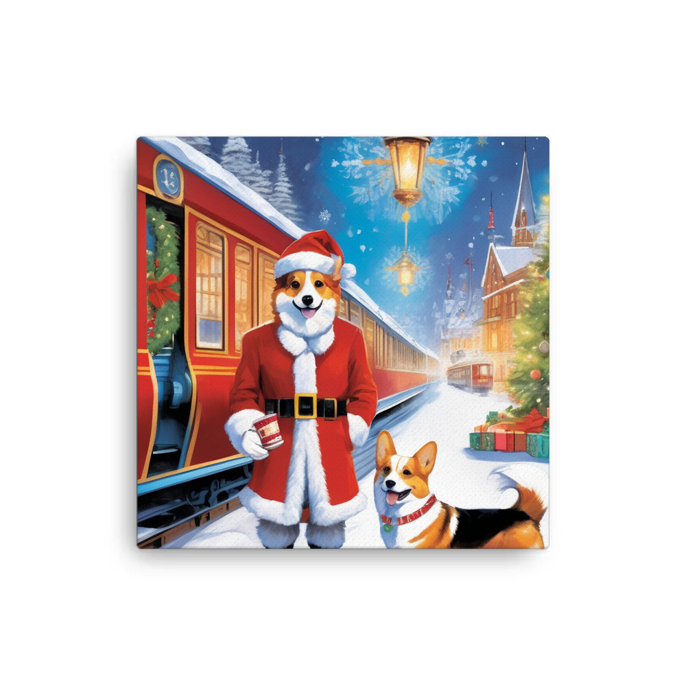 PugMug Custom Pembroke Welsh Corgi Canvas