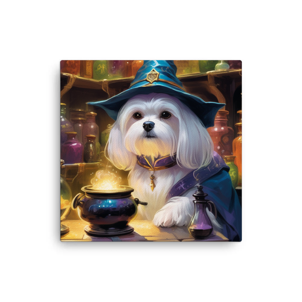 PugMug Custom Maltese Dog Canvas