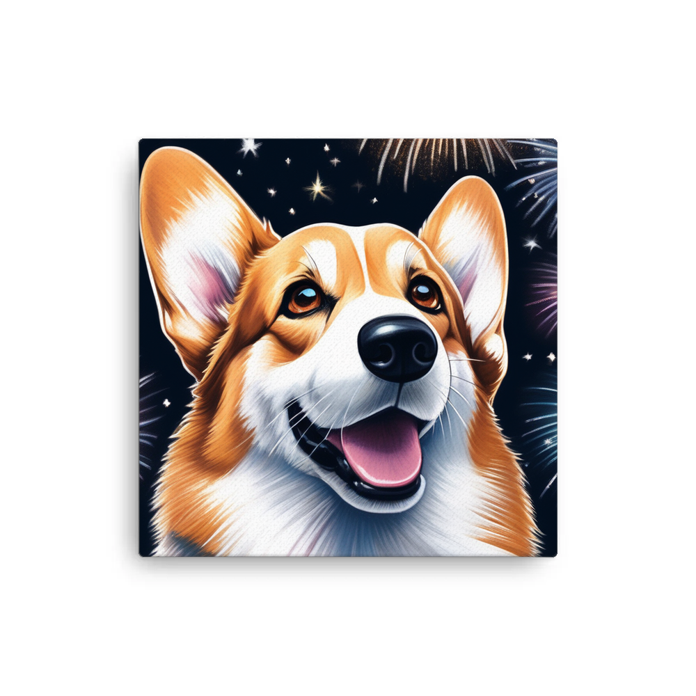 PugMug Custom Pembroke Welsh Corgi Canvas