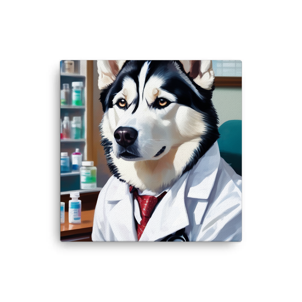 PugMug Custom Siberian Husky Canvas