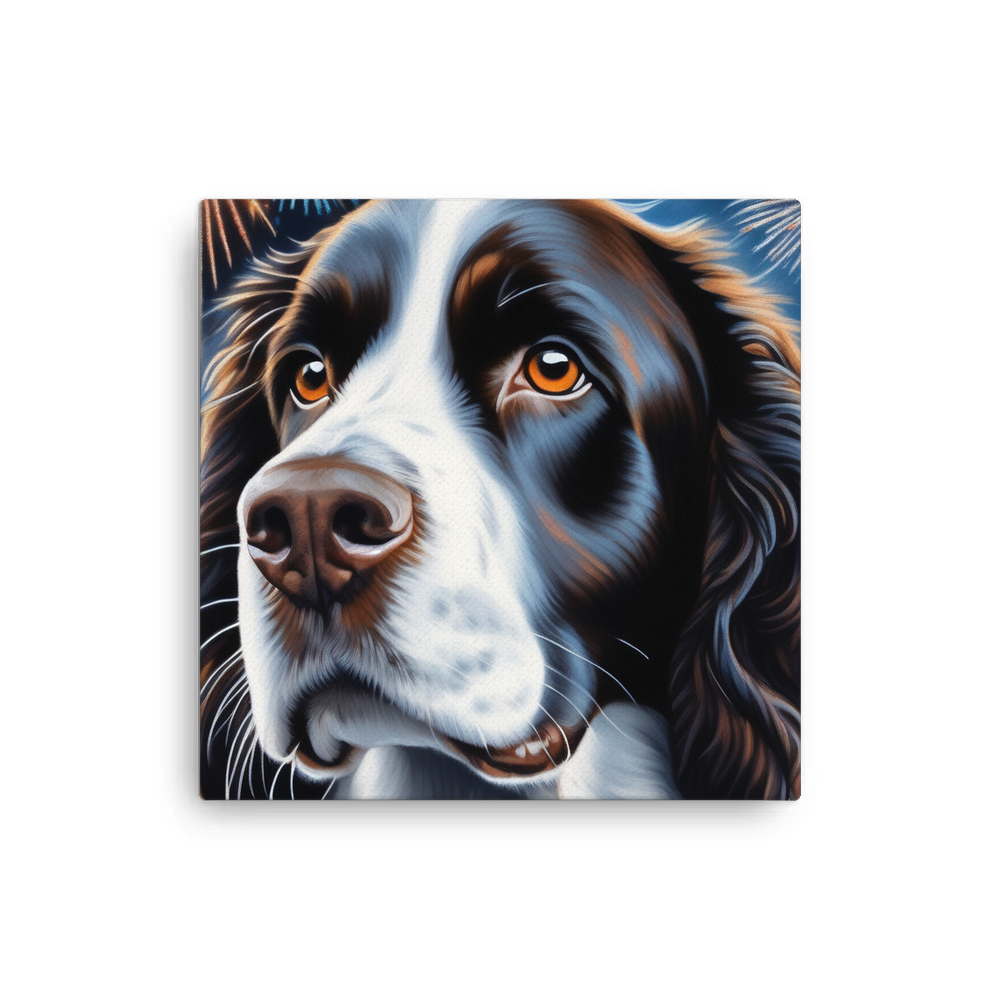 PugMug Custom English Springer Spaniel Canvas