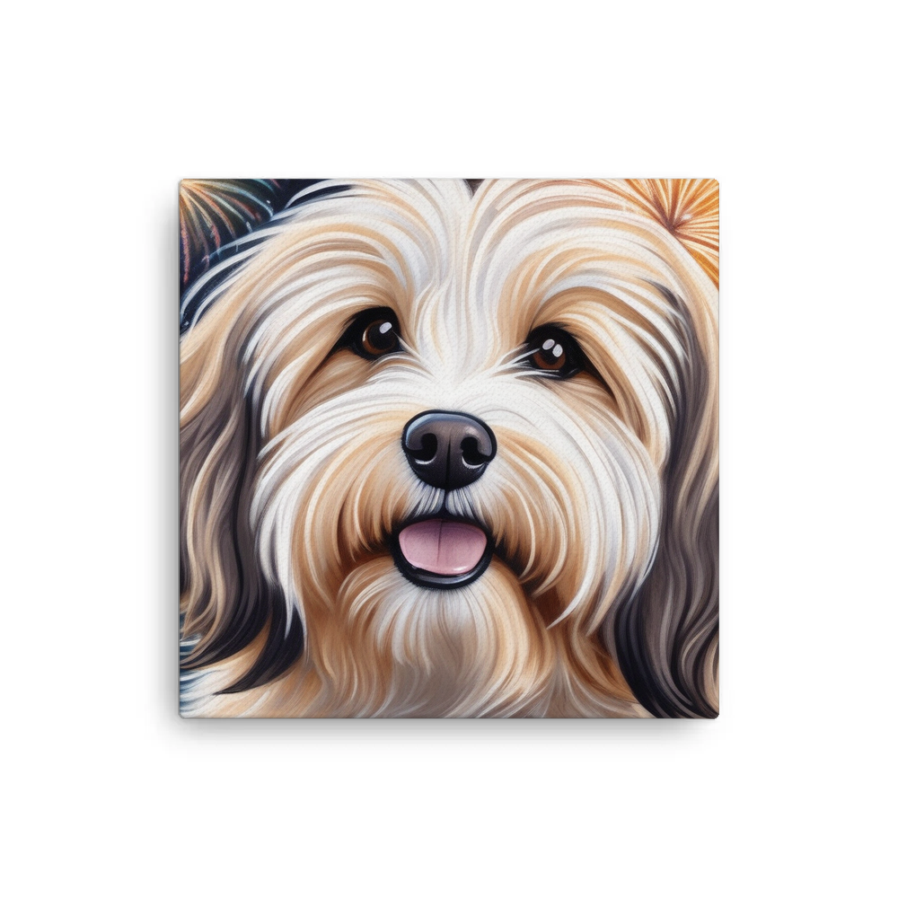 PugMug Custom Tan Havanese Dog Canvas
