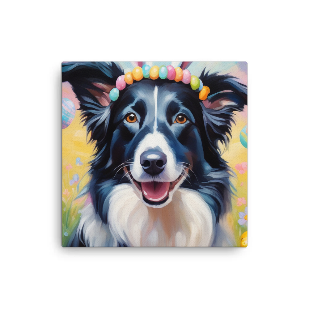 PugMug Custom Border Collie Canvas