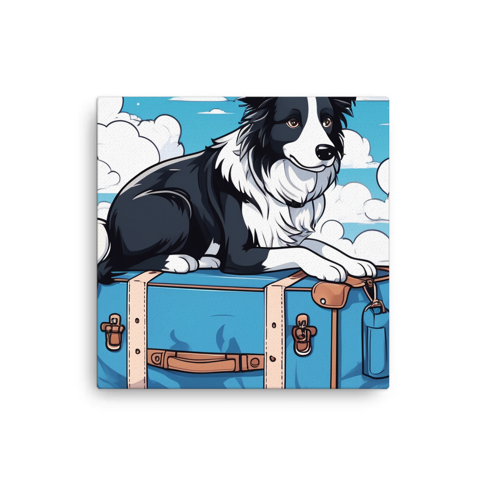PugMug Custom Border Collie Canvas
