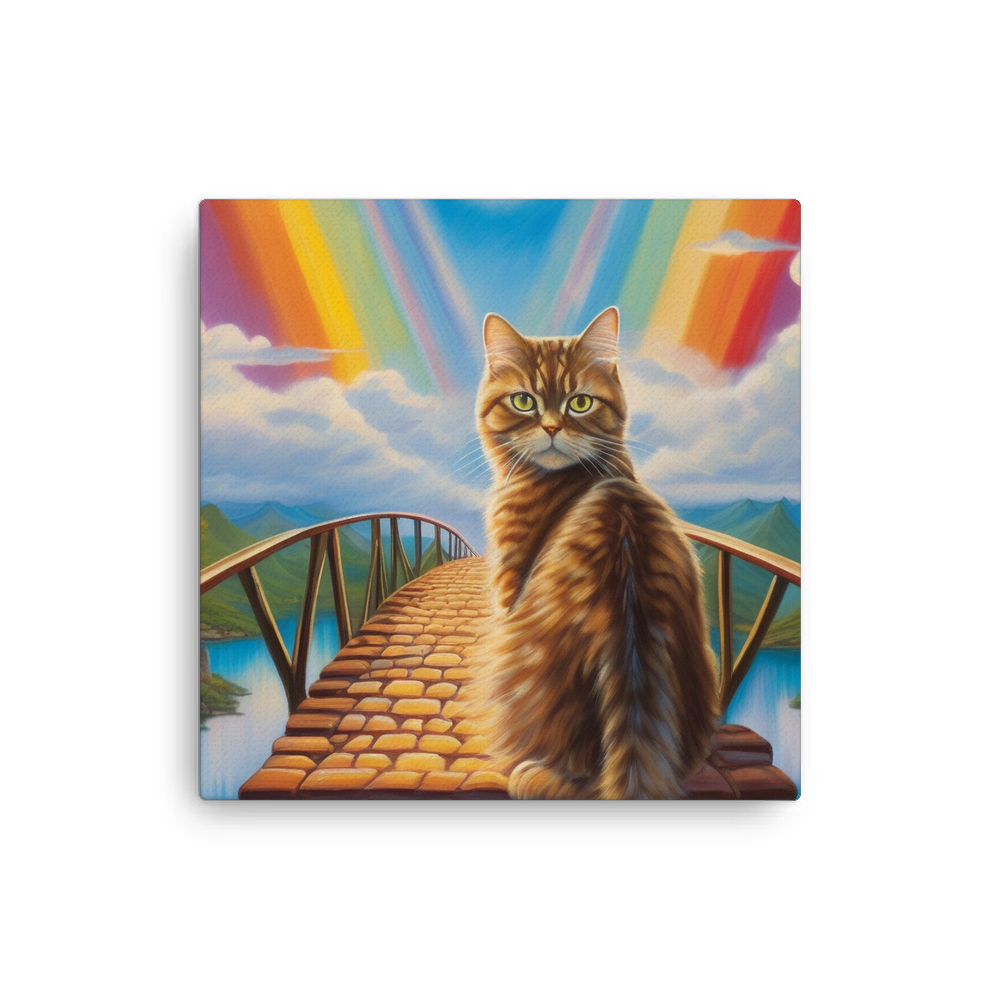 PugMug Custom Tabby Persian Cat Canvas