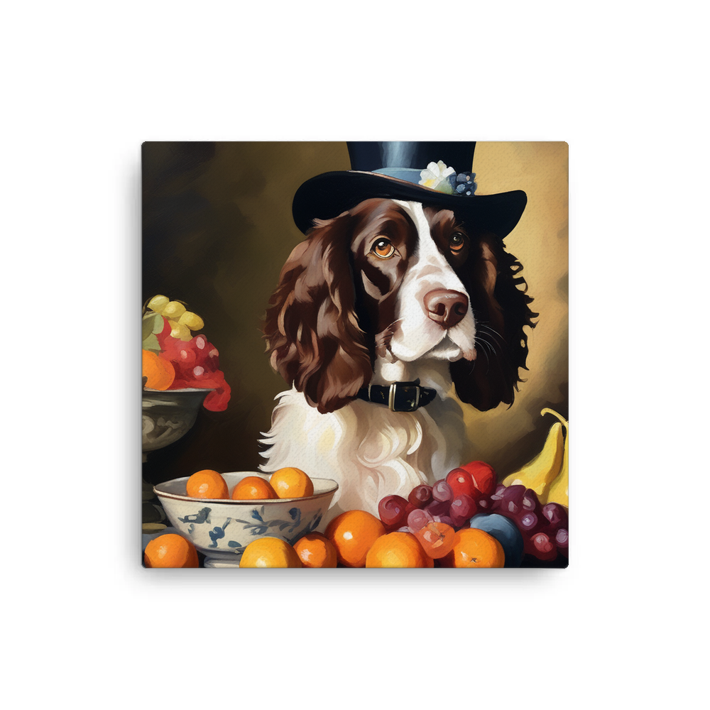 PugMug Custom English Springer Spaniel Canvas