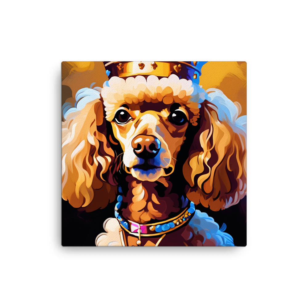 PugMug Custom Tan Poodle Canvas