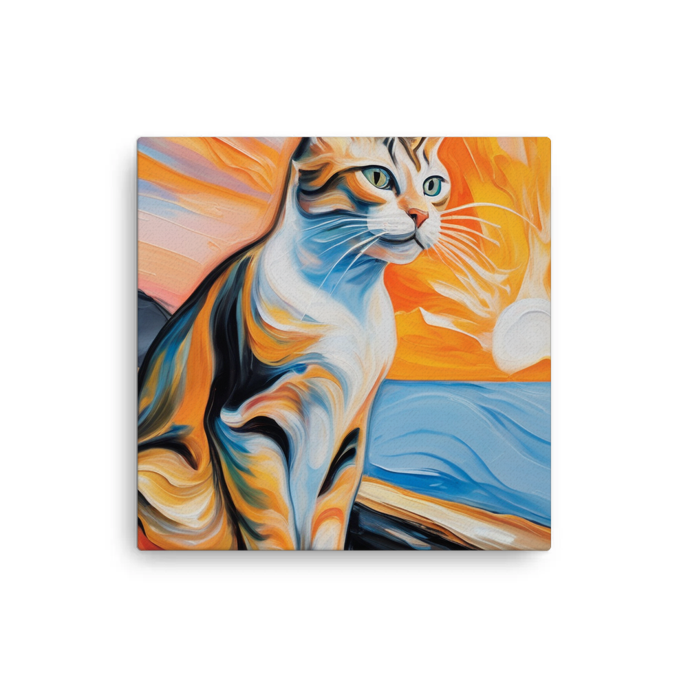 PugMug Custom Tabby Companion Cat Canvas