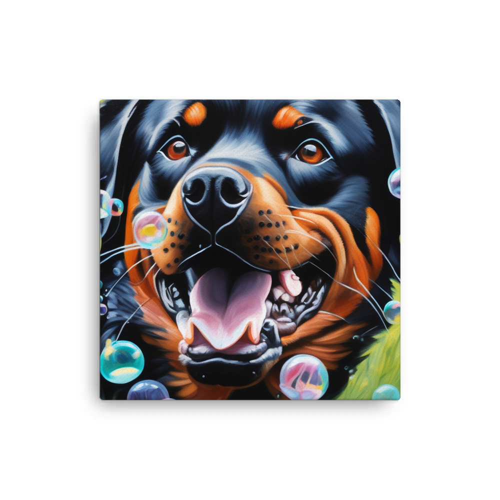 PugMug Custom Rottweiler Canvas