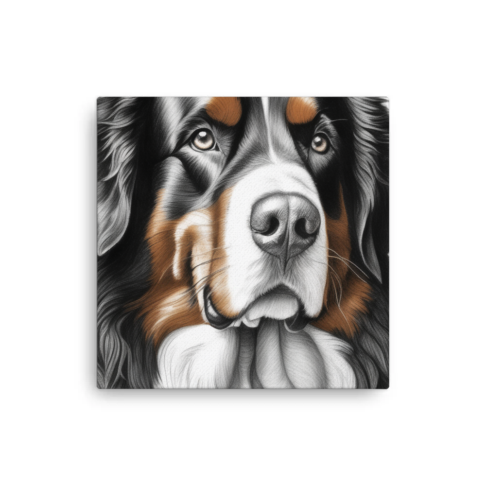 PugMug Custom Bernese Mountain Dog Canvas
