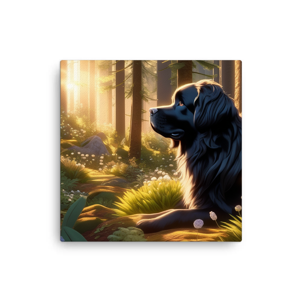 PugMug Custom Newfoundland Canvas