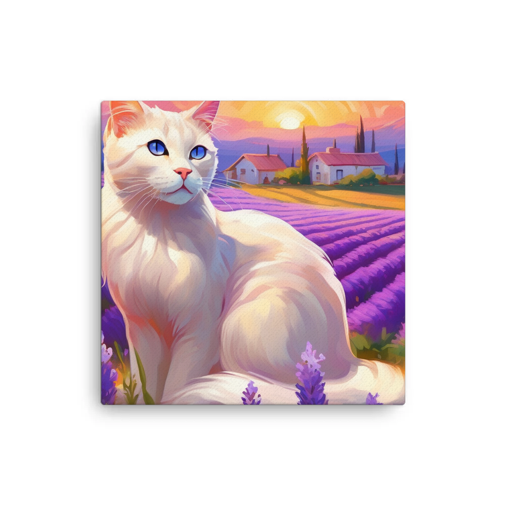 PugMug Custom White Exotic Cat Canvas