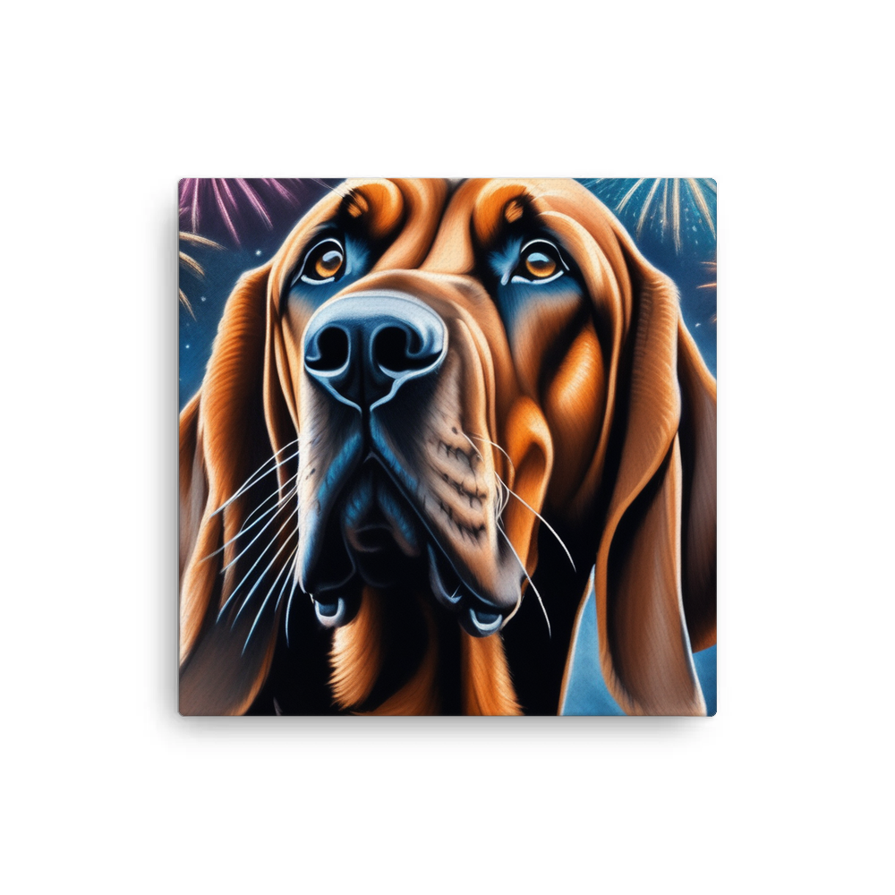 PugMug Custom Bloodhound Canvas