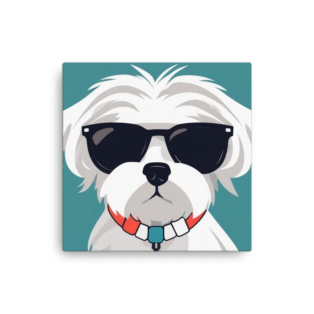 PugMug Custom Maltese Dog Canvas